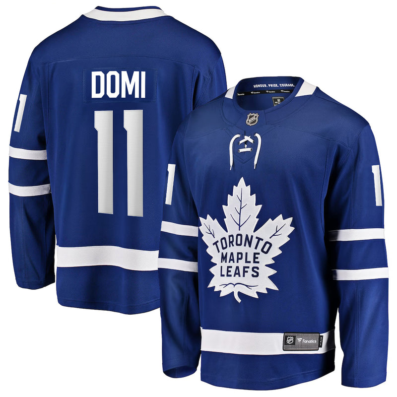 Chargez l&#39;image dans la visionneuse de la galerie, Maillot Domicile Breakaway des Fanatics de la LNH des Maple Leafs de Toronto Max Domi
