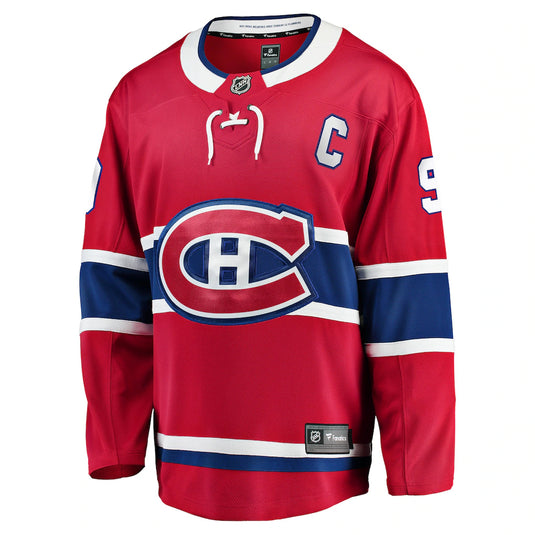 Maurice Richard Signed Montreal Canadiens Fanatics Breakaway Home Red Jersey