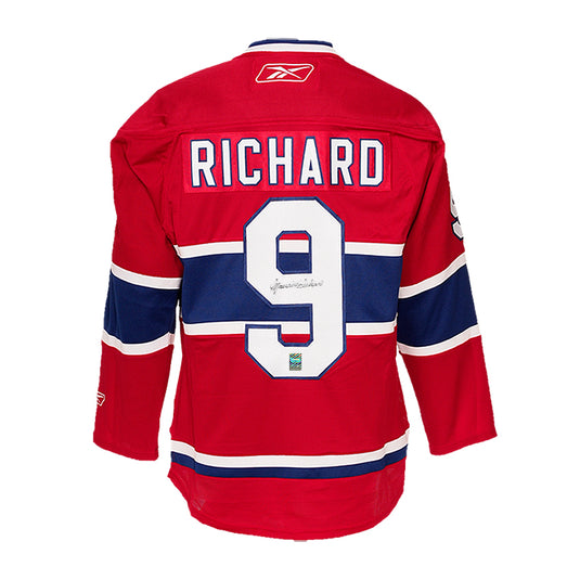 Maurice Richard Signed Montreal Canadiens Jersey