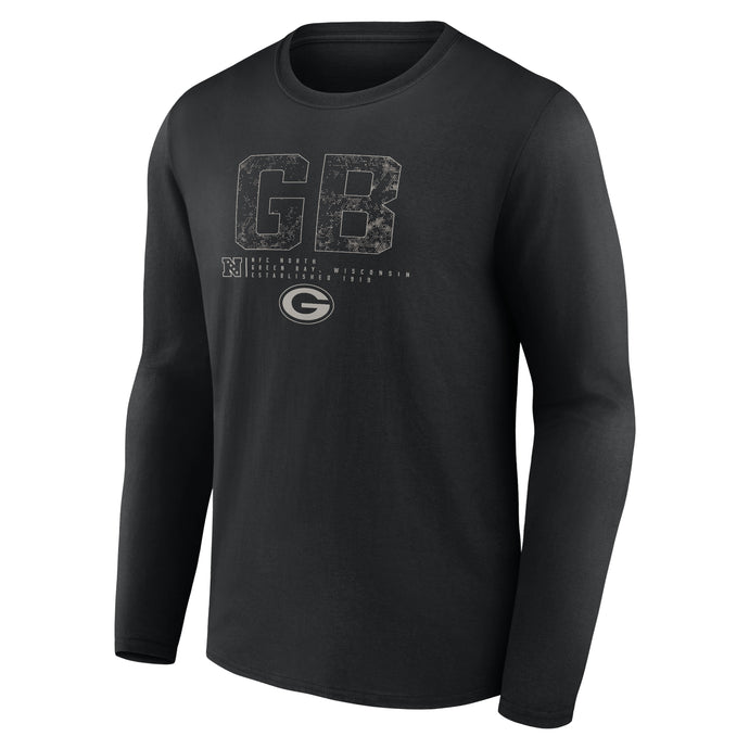 Greenbay Packers NFL Shadow Tri-Code T-Shirt Manche Longue