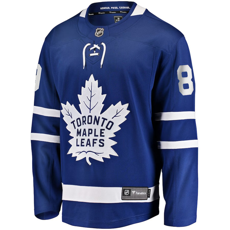 Chargez l&#39;image dans la visionneuse de la galerie, Nicholas Robertson Toronto Maple Leafs NHL Fanatics Breakaway Maillot Domicile

