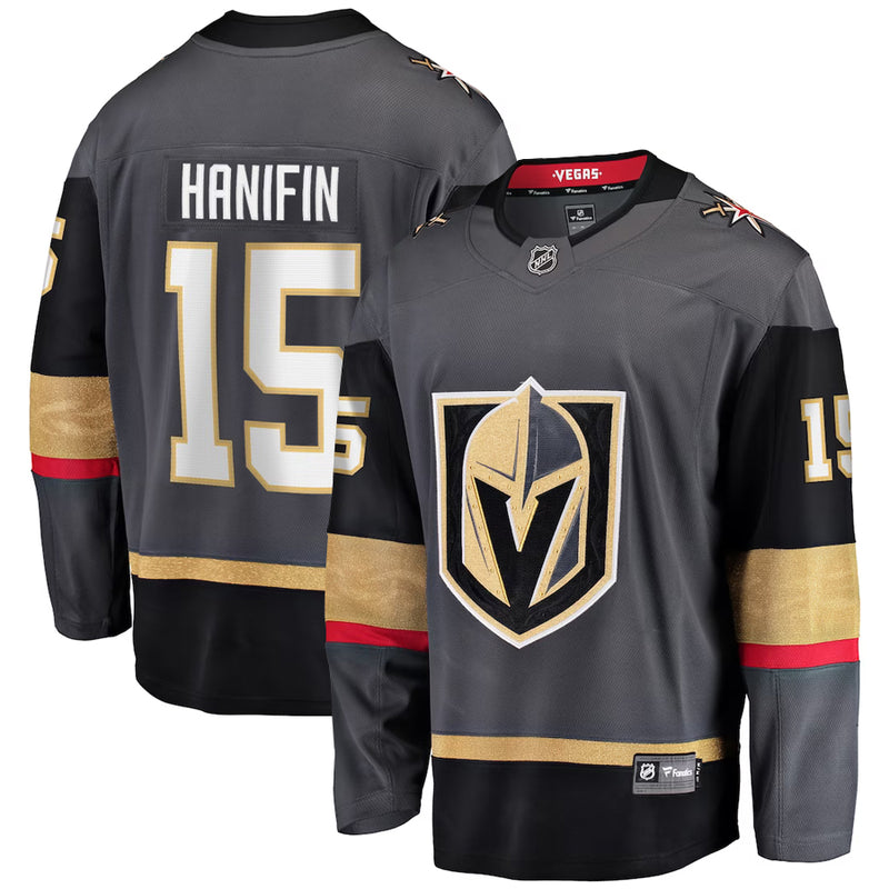 Chargez l&#39;image dans la visionneuse de la galerie, Noah Hanifin Vegas Golden Knights NHL Fanatics Breakaway Home Jersey
