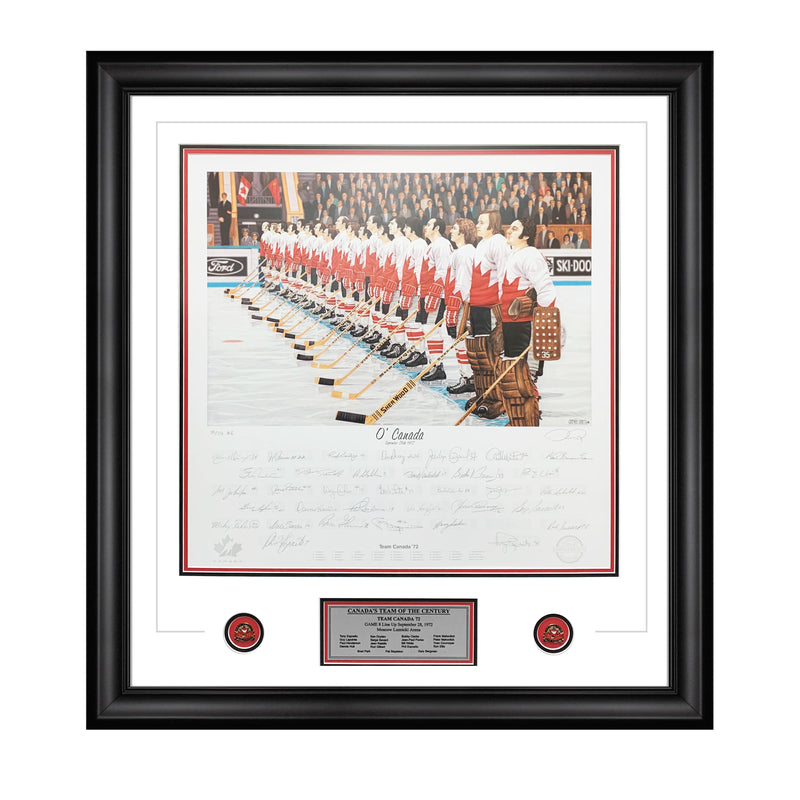 Load image into Gallery viewer, O&#39; Canada Team Canada 1972 Summit Series Signed Anniversary Edition Print /172
