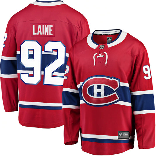 Patrik Laine Montreal Canadiens NHL Fanatics Breakaway Home Jersey