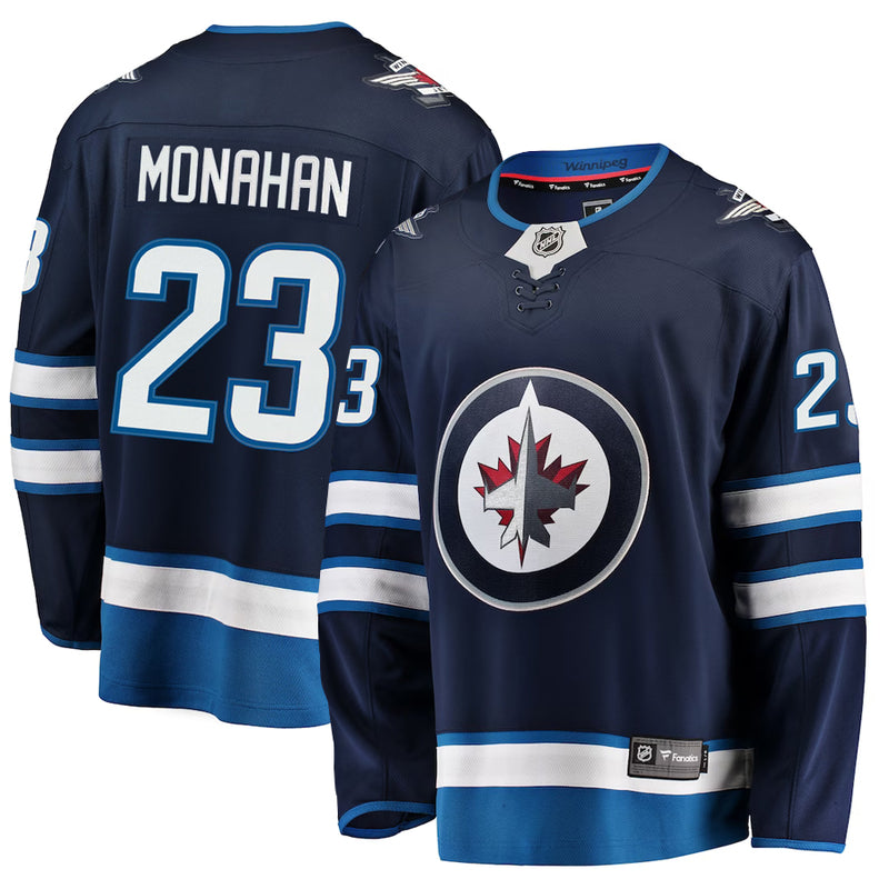 Chargez l&#39;image dans la visionneuse de la galerie, Sean Monahan Winnipeg Jets NHL Fanatics Breakaway Home Jersey
