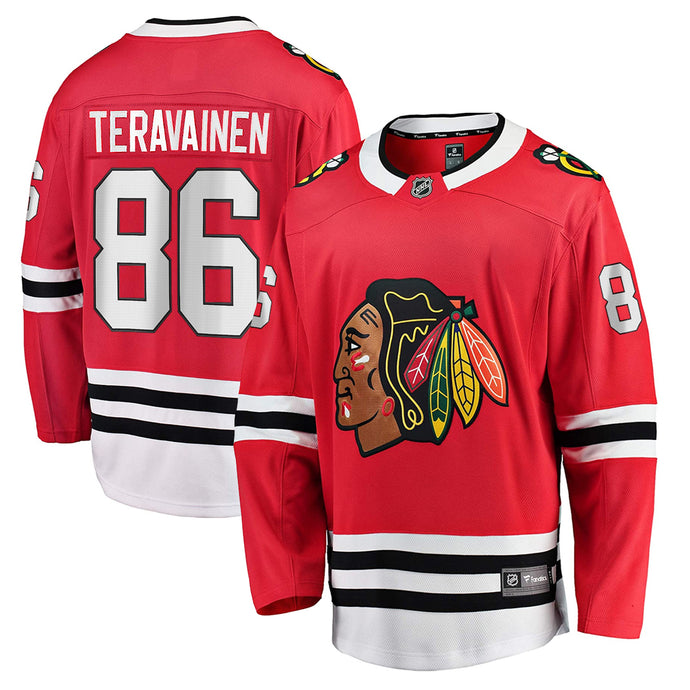 Teuvo Teräväinen Chicago Blackhawks NHL Fanatics Breakaway Home Jersey