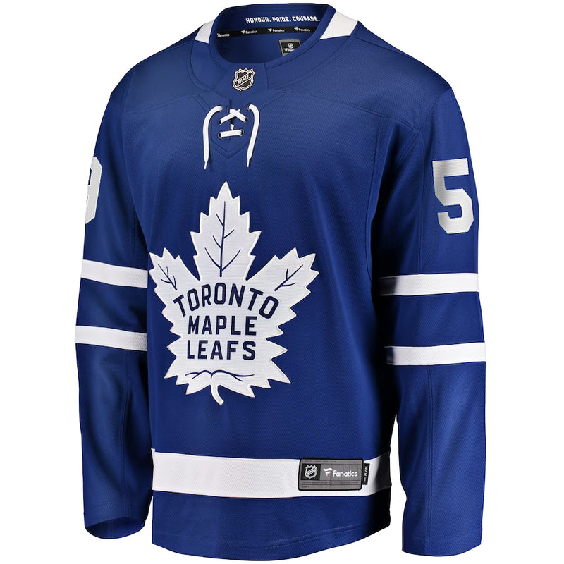 Chargez l&#39;image dans la visionneuse de la galerie, Tyler Bertuzzi Toronto Maple Leafs NHL Fanatics Breakaway Maillot Domicile
