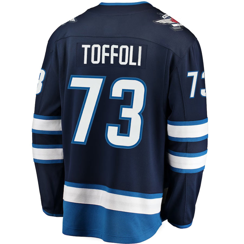 Chargez l&#39;image dans la visionneuse de la galerie, Tyler Toffoli Winnipeg Jets NHL Fanatics Breakaway Home Jersey
