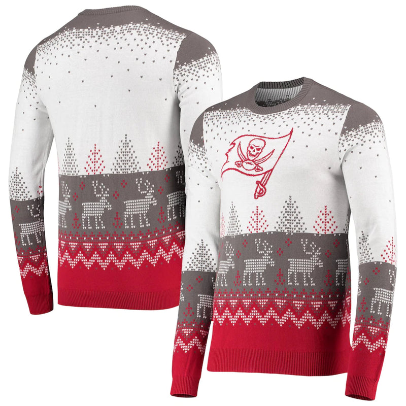 Load image into Gallery viewer, Tampa Bay Buccaneers NFL Big Logo Knit Ugly Pullover Sweater
