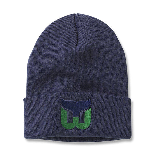 Bonnet en tricot à revers de base NHL Hartford Whalers