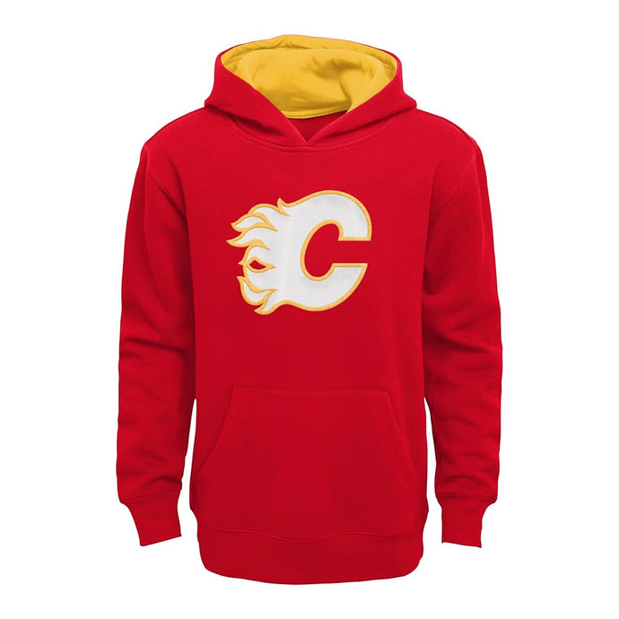 Youth Calgary Flames NHL Prime Basic Hoodie