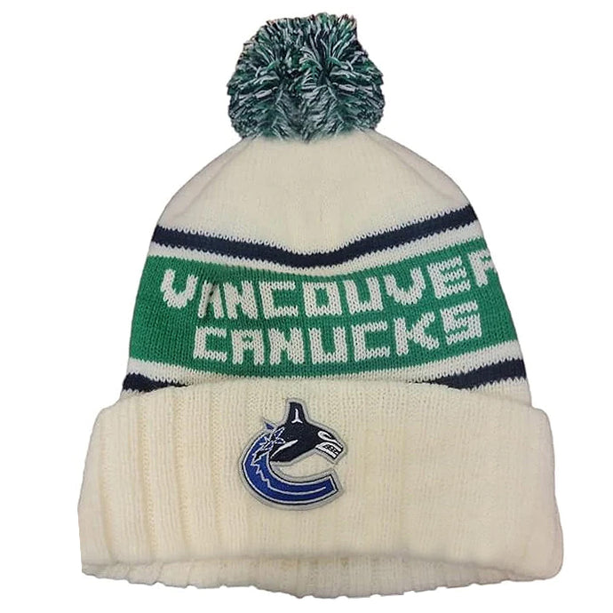 Tuque en tricot à pompon NHL Pillow Line des Canucks de Vancouver