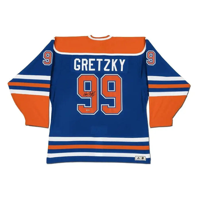 Wayne Gretzky Signed Edmonton Oilers Adidas 