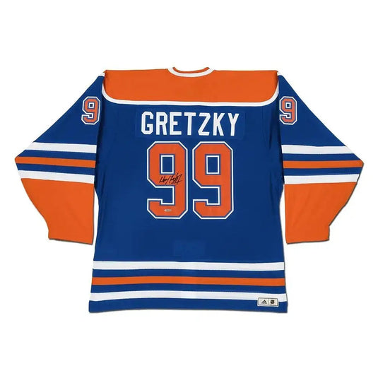 Wayne Gretzky Signed Edmonton Oilers Adidas 