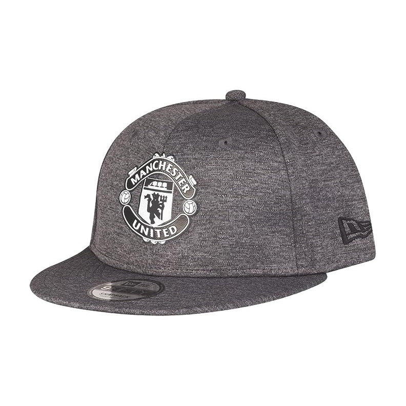 Load image into Gallery viewer, Manchester United EPL New Era Grey Shadow Tech 9FIFTY Snapback Cap
