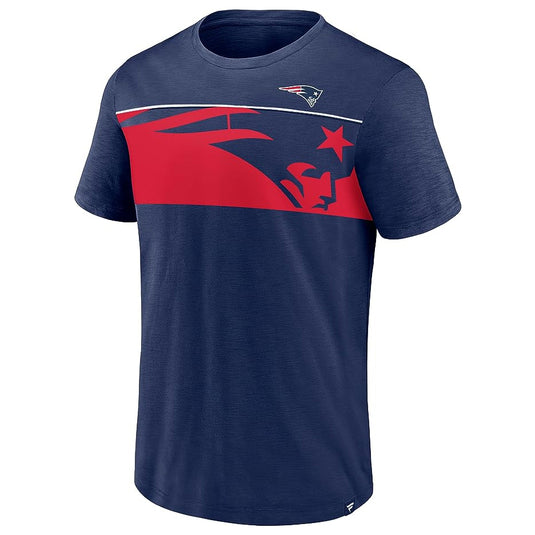 T-shirt graphique ultra court de l'équipe NFL des Patriots de la Nouvelle-Angleterre