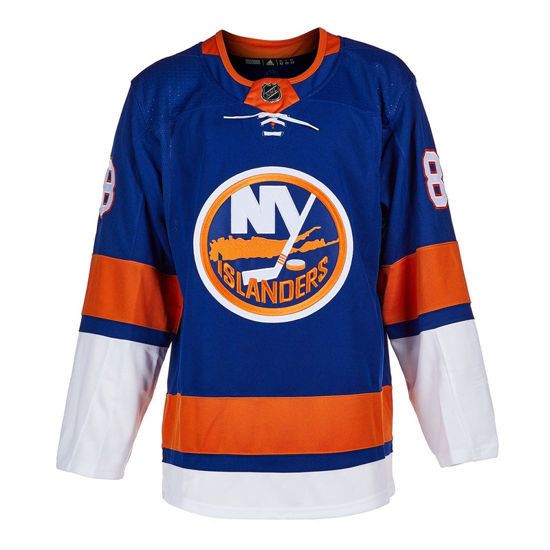 Load image into Gallery viewer, Noah Dobson Signed New York Islanders Adidas Pro Home Blue Jersey
