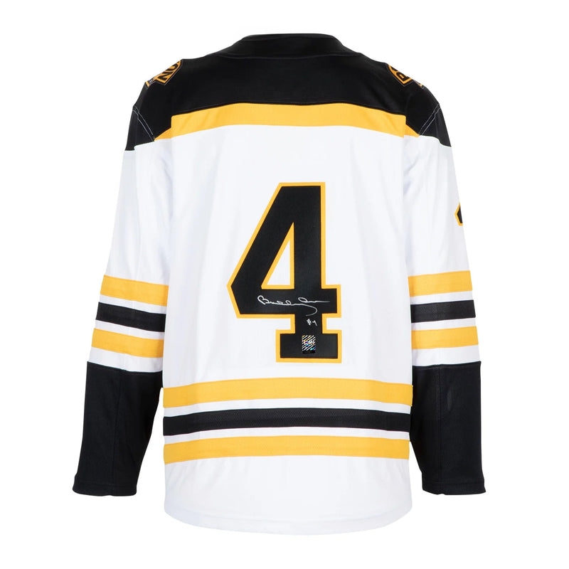 Chargez l&#39;image dans la visionneuse de la galerie, Bobby Orr Signed Boston Bruins Fanatics Breakaway Away White Jersey
