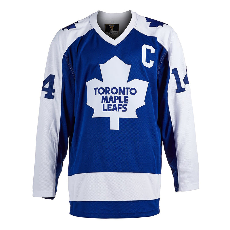 Load image into Gallery viewer, Dave Keon Signed Toronto Maple Leafs Fanatics Vintage Blue Jersey
