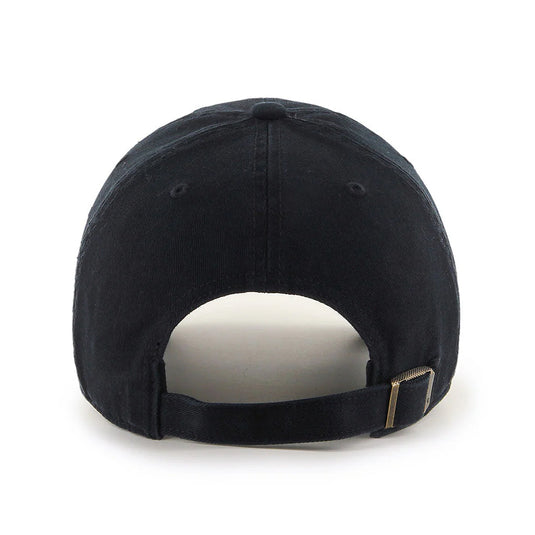 Canada Soccer Clean Up Black Adjustable Cap