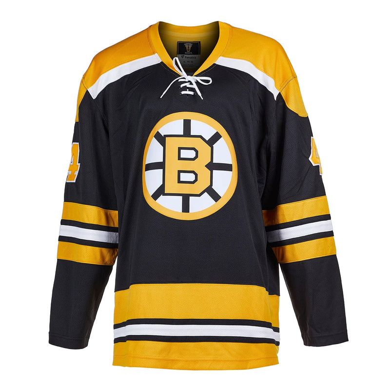 Chargez l&#39;image dans la visionneuse de la galerie, Bobby Orr Signed Boston Bruins Fanatics Vintage Black Jersey
