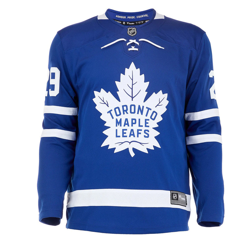 Load image into Gallery viewer, Mike Palmateer Signed Toronto Maple Leafs Fanatics Breakaway Home Blue Jersey
