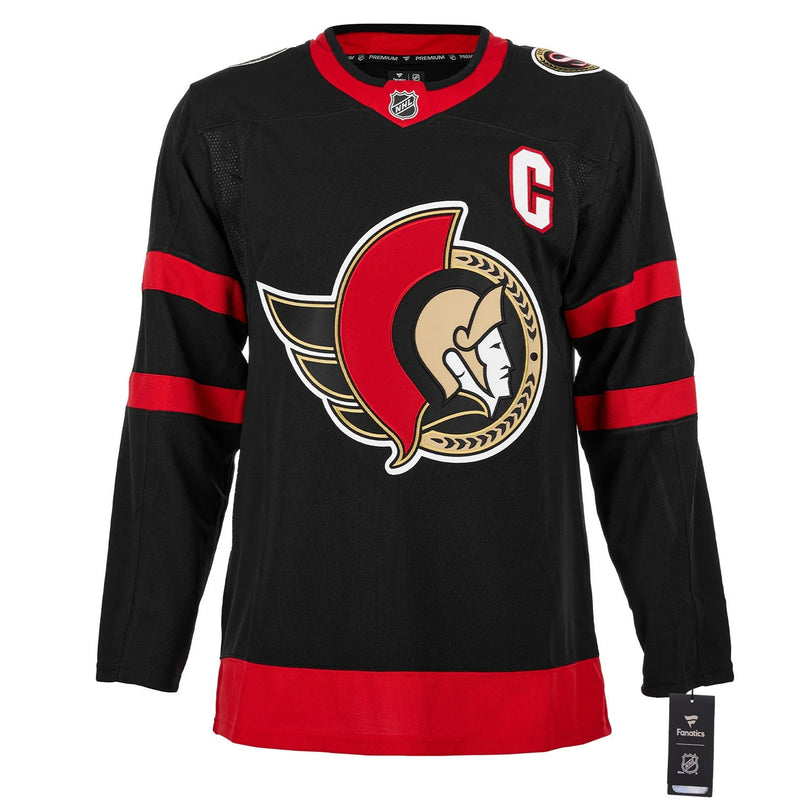 Load image into Gallery viewer, Brady Tkachuk Signed Ottawa Senators Fanatics Premium Home Black Jersey
