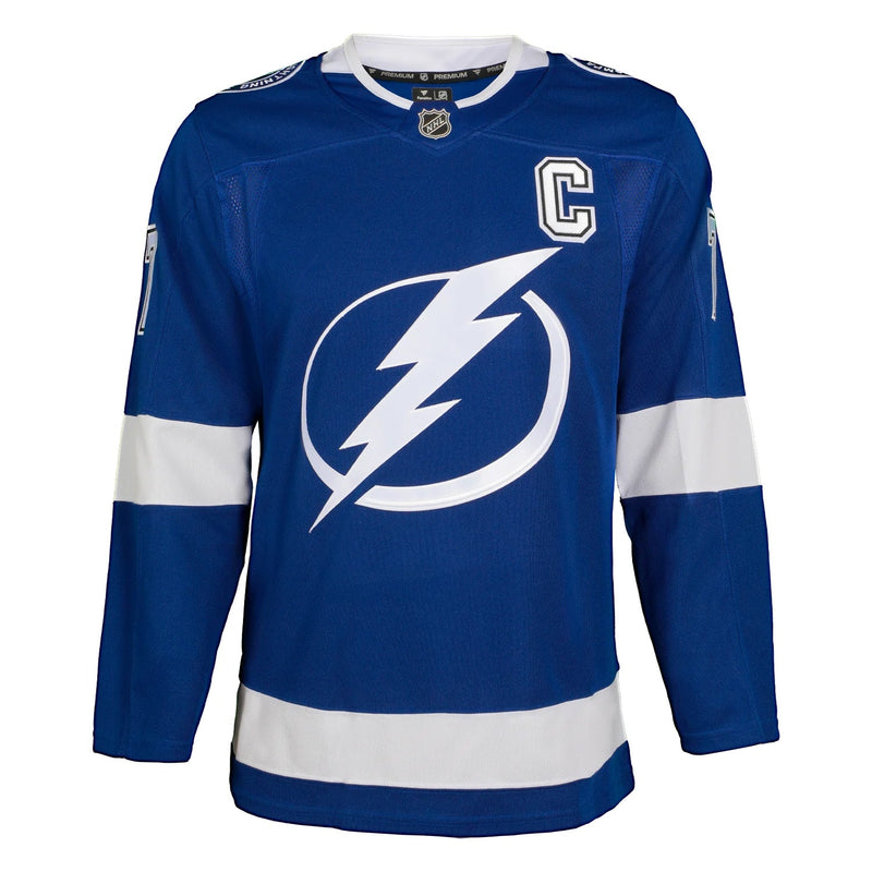 Load image into Gallery viewer, Victor Hedman Signed Tampa Bay Lightning Fanatics Premium Home Blue Jersey

