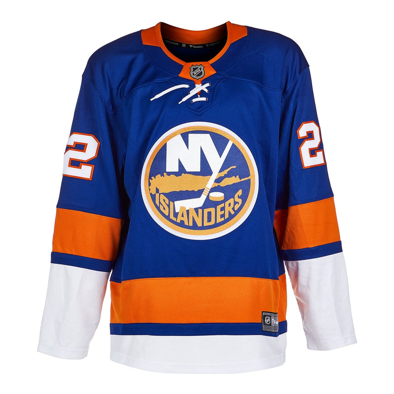 Load image into Gallery viewer, Mike Bossy Signed New York Islanders Fanatics Breakaway Home Blue Jersey
