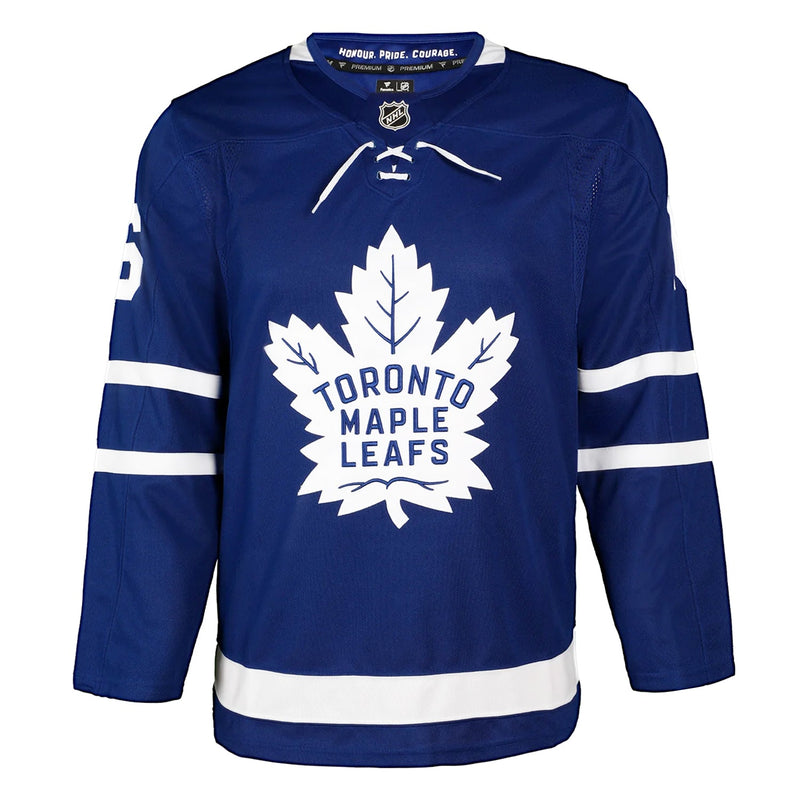 Load image into Gallery viewer, Mitch Marner Signed Toronto Maple Leafs Fanatics Premium Home Blue Jersey

