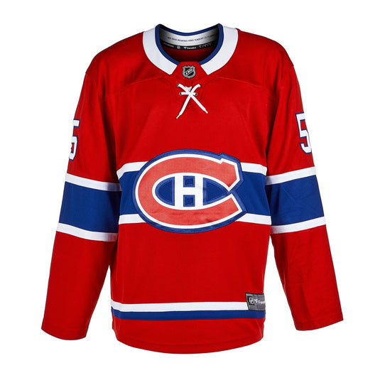 Guy Lapointe Signed Montreal Canadiens Fanatics Breakaway Home Red Jersey