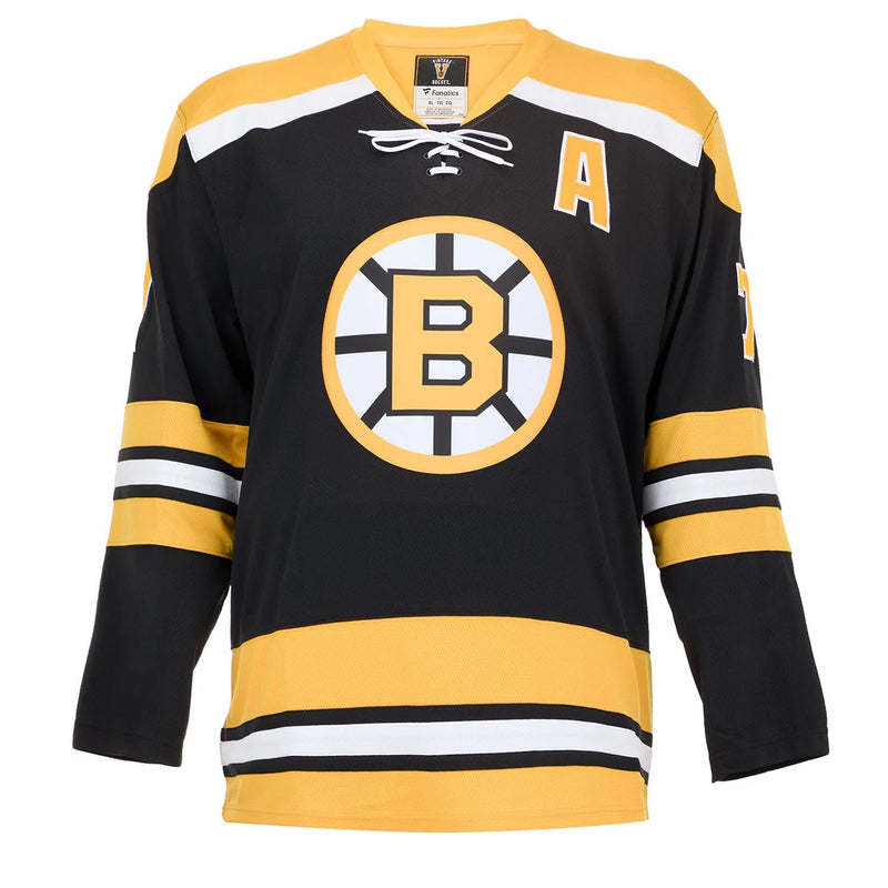 Chargez l&#39;image dans la visionneuse de la galerie, Phil Esposito Signed Boston Bruins Fanatics Vintage Black Jersey
