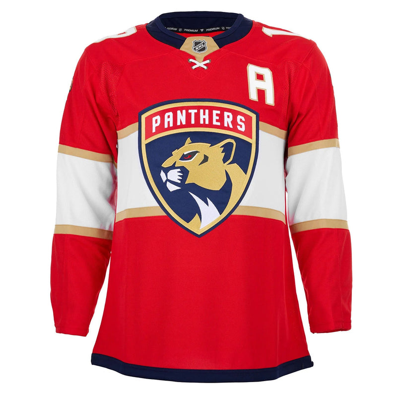 Load image into Gallery viewer, Matthew Tkachuk Signed Florida Panthers Fanatics Premium Home Red Jersey
