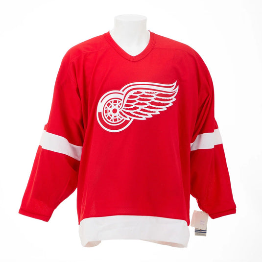 Gordie Howe Signed Detroit Red Wings CCM Vintage Red Jersey