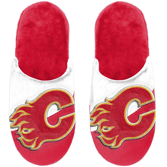 Calgary Flames NHL Big Logo Slippers