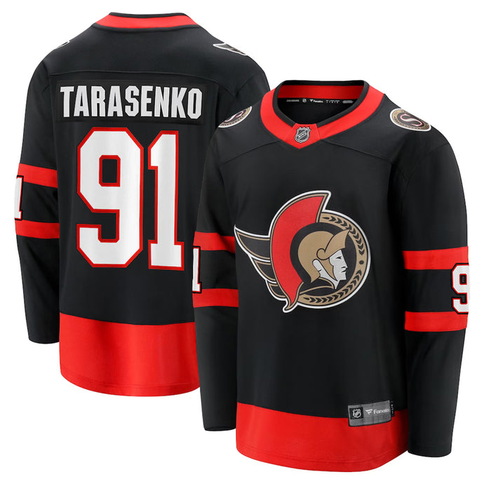 Vladimir Tarasenko Ottawa Senators NHL Fanatics Breakaway Black Home Jersey