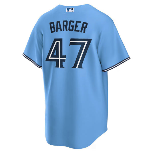 Addison Barger Toronto Blue Jays MLB Nike Powder Blue Replica Jersey - Sport Army