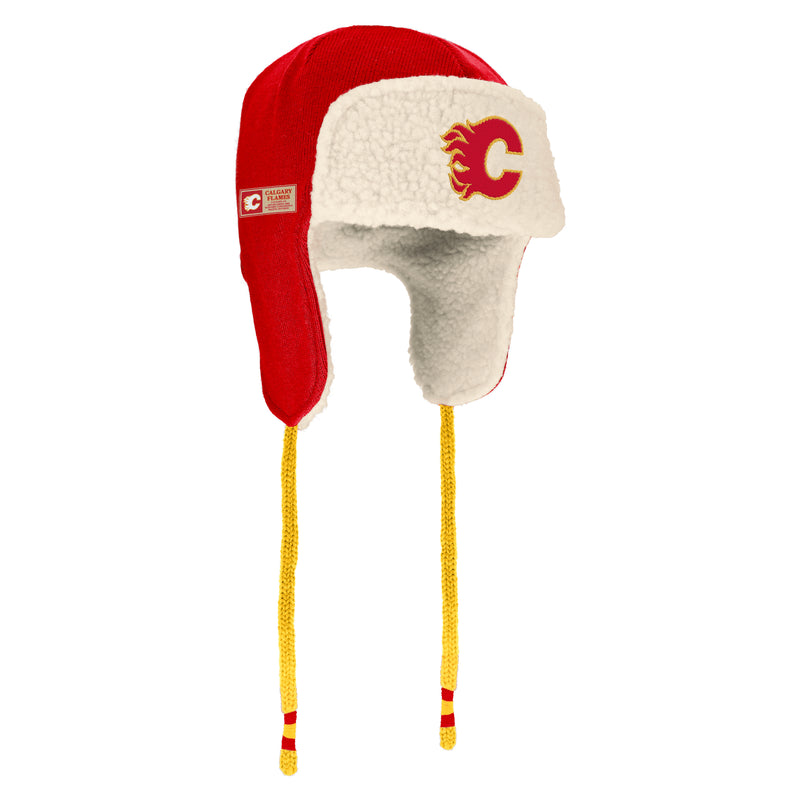 Chargez l&#39;image dans la visionneuse de la galerie, Calgary Flames NHL Heritage Classic Trapper Hat

