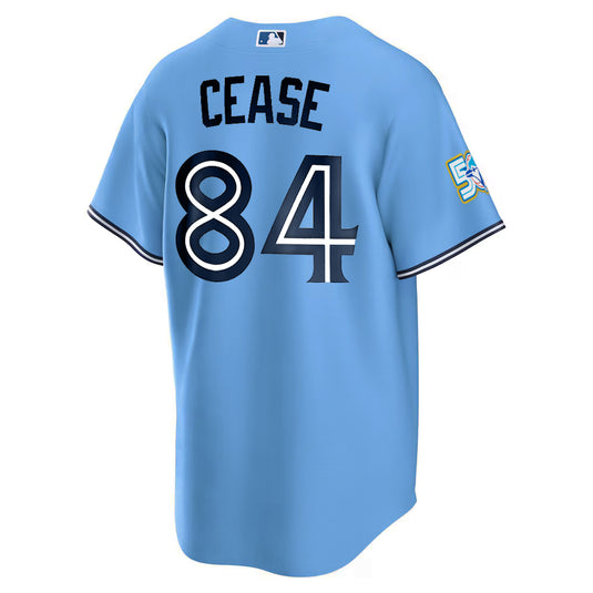 Dylan Cease 50th Anniversary Toronto Blue Jays MLB Nike Powder Blue Replica Jersey - Sport Army