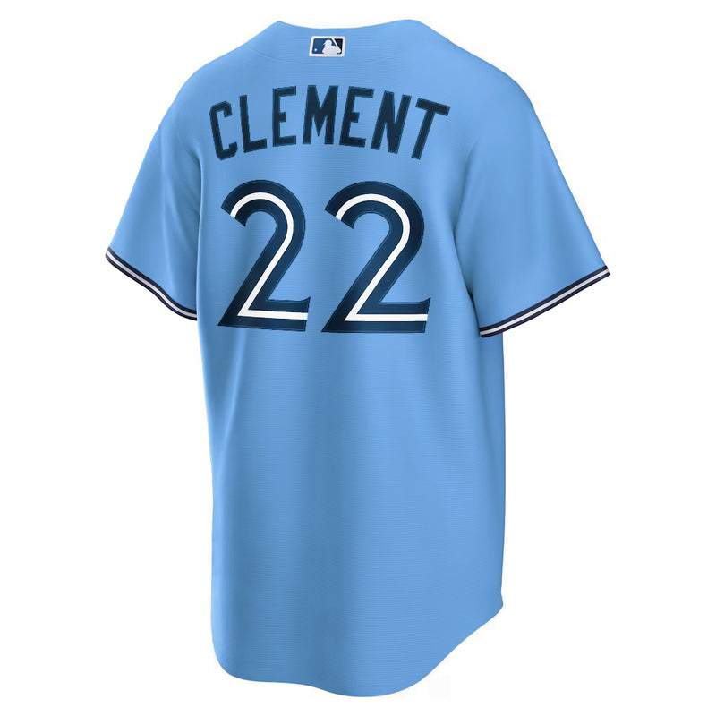 Chargez l'image dans la visionneuse de la galerie, Ernie Clement Toronto Blue Jays MLB Nike Powder Blue Replica Jersey - Sport Army
