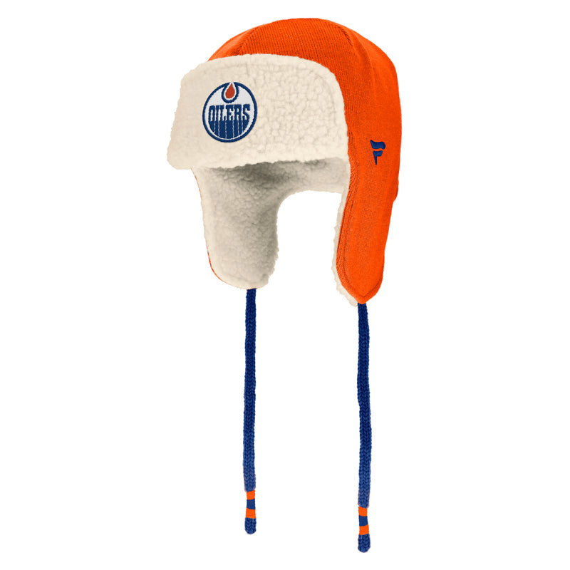 Chargez l&#39;image dans la visionneuse de la galerie, Edmonton Oilers NHL Heritage Classic Trapper Hat
