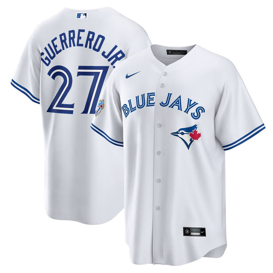 Vladimir Guerrero Jr. 50th Anniversary Toronto Blue Jays MLB Nike White Home Replica Jersey - Sport Army