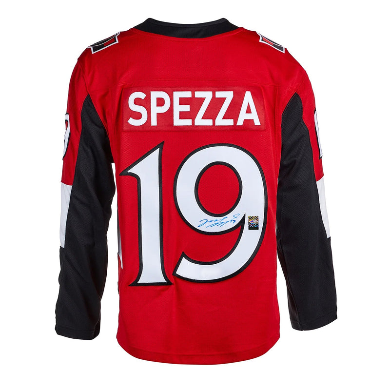Chargez l&#39;image dans la visionneuse de la galerie, Jason Spezza Signed Ottawa Senators Fanatics Breakaway Home Red Jersey
