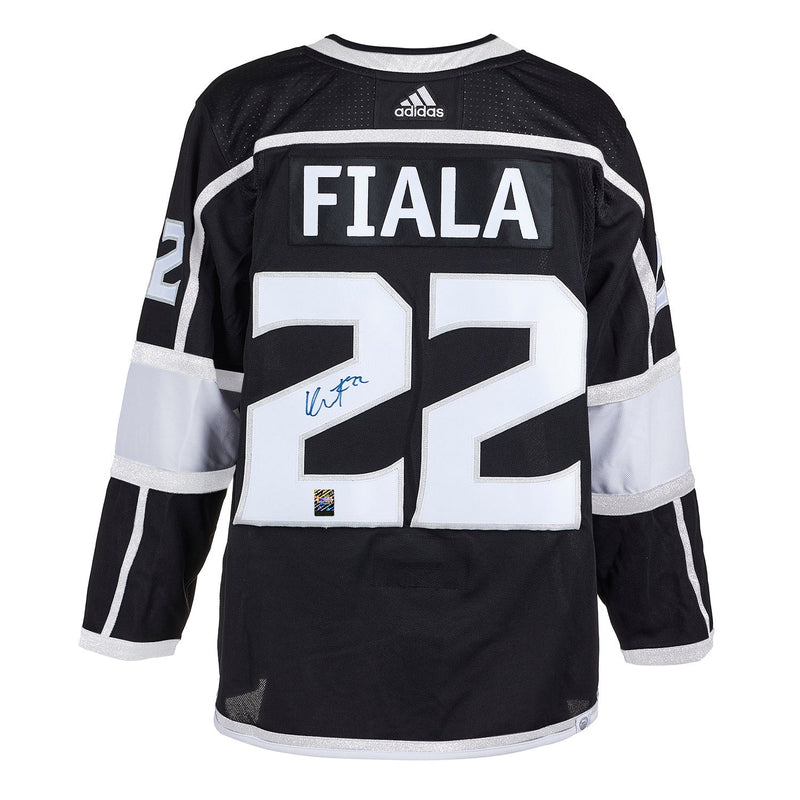 Load image into Gallery viewer, Kevin Fiala Signed Los Angeles Kings Adidas Pro Home Black Jersey
