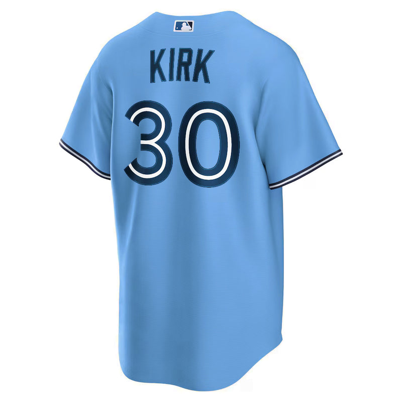 Chargez l'image dans la visionneuse de la galerie, Alejandro Kirk Toronto Blue Jays MLB Nike Powder Blue Replica Jersey - Sport Army
