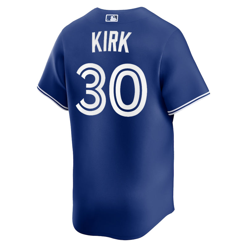 Chargez l'image dans la visionneuse de la galerie, Alejandro Kirk Toronto Blue Jays MLB Nike Royal Alternate Replica Jersey - Sport Army
