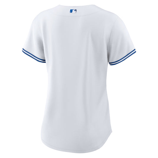 Women's Toronto Blue Jays MLB Nike White Home Replica Jersey - Sport Army