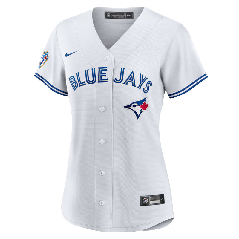 Chargez l'image dans la visionneuse de la galerie, Women's Toronto Blue Jays MLB Nike White Home Replica Jersey - Sport Army
