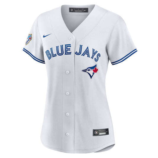 Women's Toronto Blue Jays MLB Nike White Home Replica Jersey - Sport Army