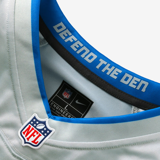 Amon-Ra St. Brown Detroit Lions NFL Nike Game Player Rivalries Silver Jersey